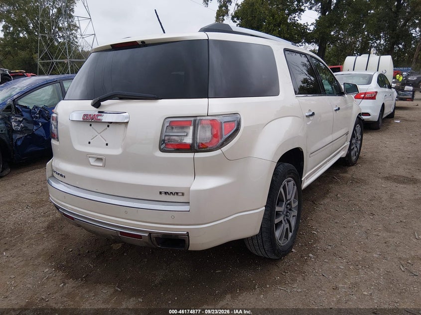 Vin: 1gkkvtkd8ej109890, lot: 46674737, gmc acadia denali 20144