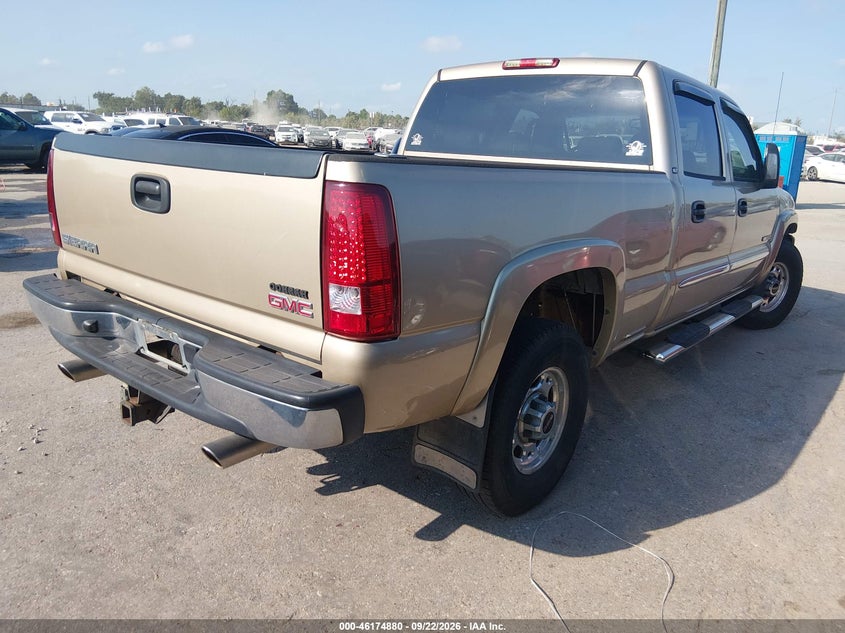 GMC SIERRA 2500 2004 VIN 1GTGK23U84F111000