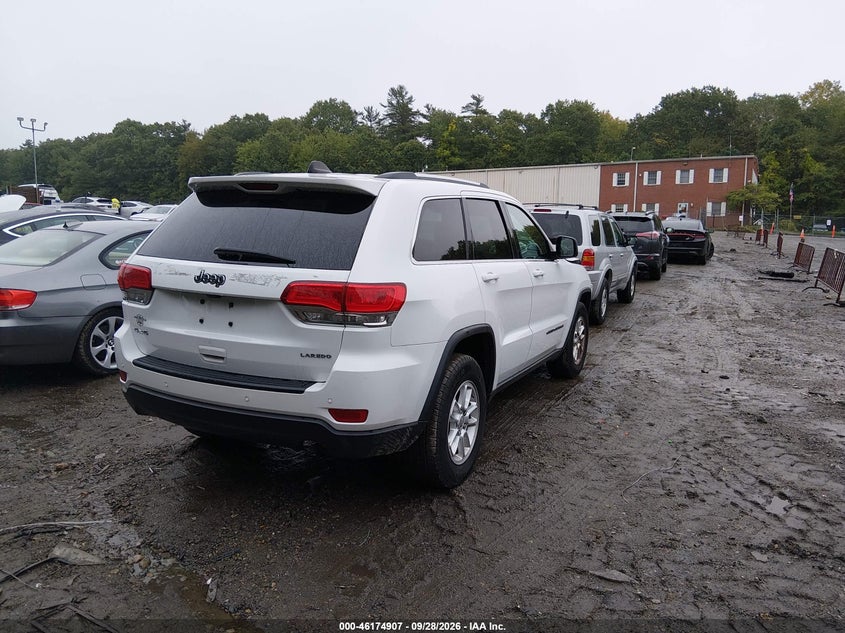 Vin: 1c4rjfag4jc479350, lot: 46674767, jeep grand cherokee laredo e 4x4 20184