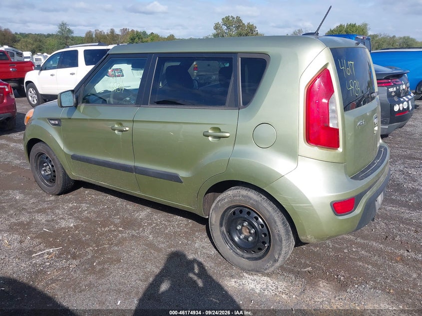Vin: kndjt2a56d7484383, lot: 46674794, kia soul 20133