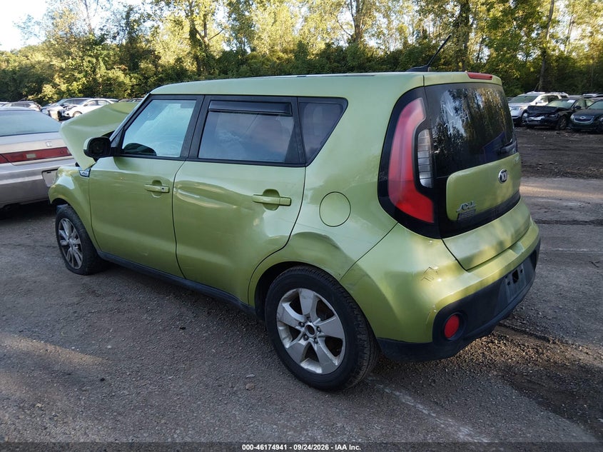 Vin: kndjn2a23j7900224, lot: 46674801, kia soul ! 20183