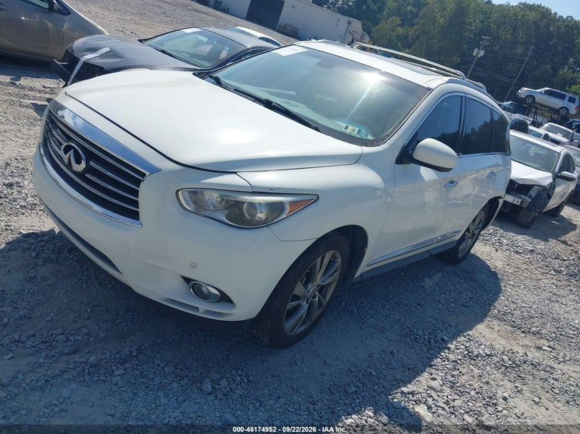 Vin: 5n1al0mm5ec541541, lot: 46674812, infiniti qx60 20142