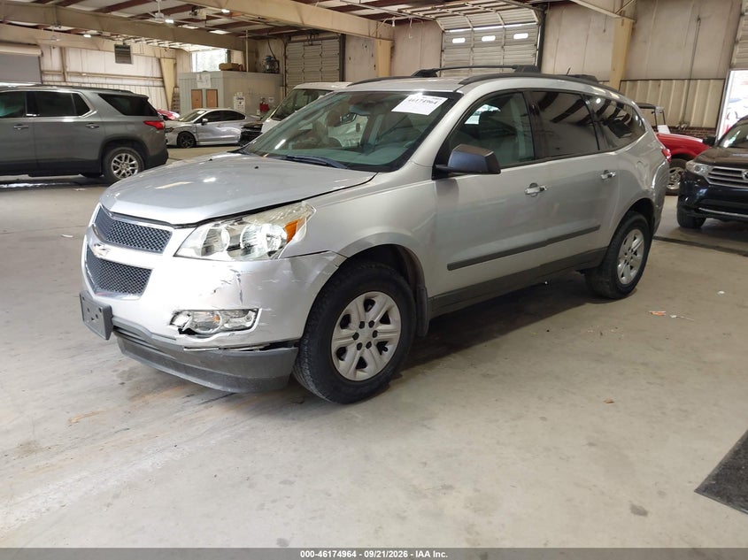 Vin: 1gnkvfed7cj413144, lot: 46674824, chevrolet traverse ls 20122