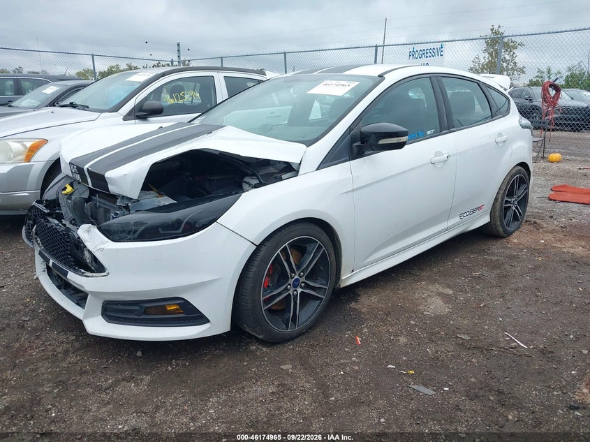 Vin: 1fadp3l9xgl243273, lot: 46674825, ford focus st 20162