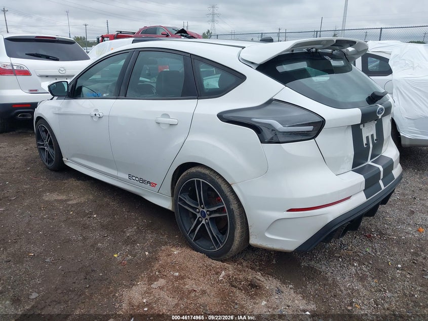 Vin: 1fadp3l9xgl243273, lot: 46674825, ford focus st 20163