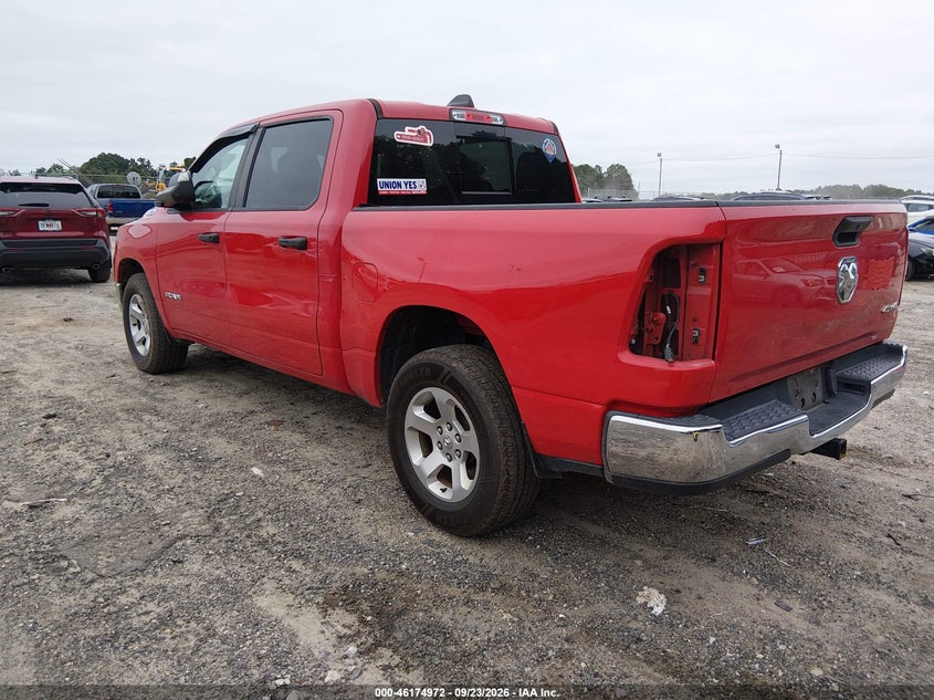 Vin: 1c6srfgt4kn626777, lot: 46674832, ram 1500 tradesman  4x4 5'7 box 20193