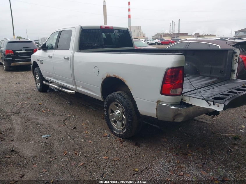 Vin: 3c6tr5jt5eg138619, lot: 46674841, ram 2500 slt 20143