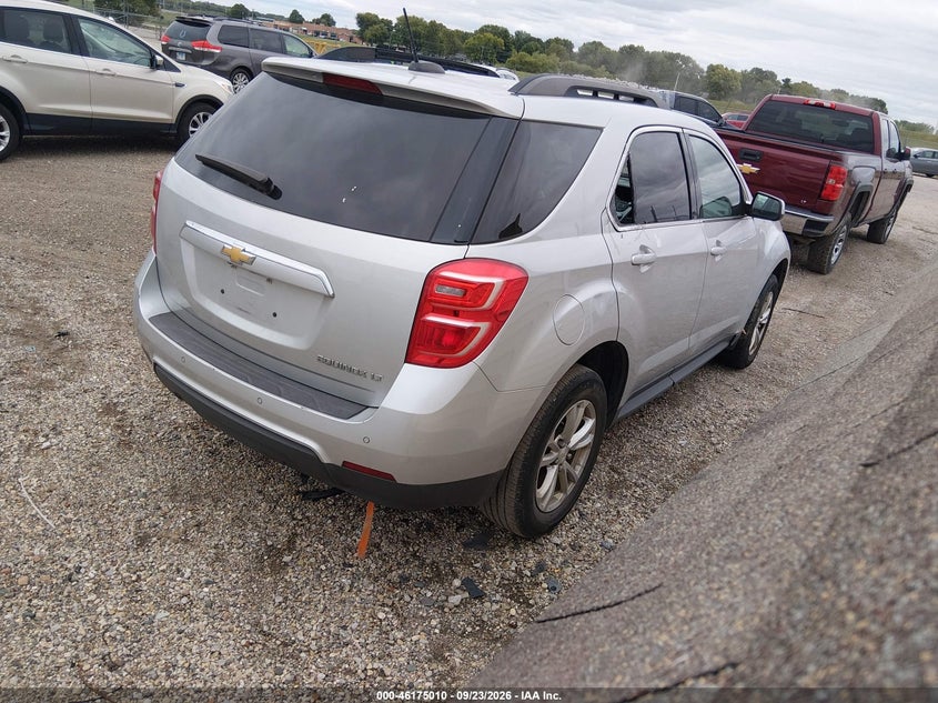 Vin: 2gnalcek6g1153138, lot: 46674870, chevrolet equinox lt 20164