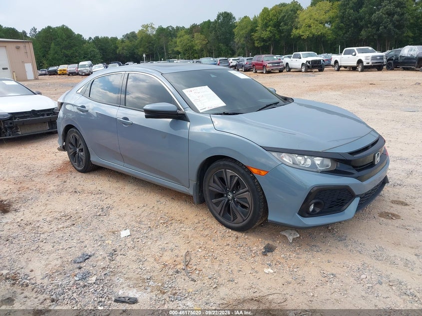 Vin: shhfk7h64ku412205, lot: 46674880, honda civic ex 2019 img_1
