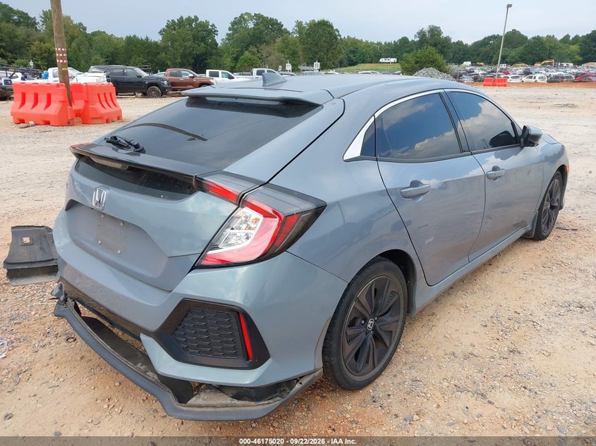 Vin: shhfk7h64ku412205, lot: 46674880, honda civic ex 20194