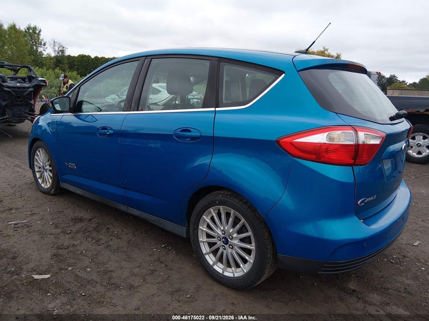 Vin: 1fadp5cu3dl517831, lot: 46674882, ford c-max energi sel 20133