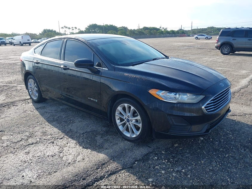 Vin: 3fa6p0lu3kr258641, lot: 46674892, ford fusion hybrid se 20191
