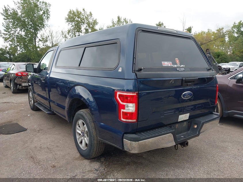 Vin: 1ftmf1cb9jkc44206, lot: 46674901, ford f-150 xl 20183