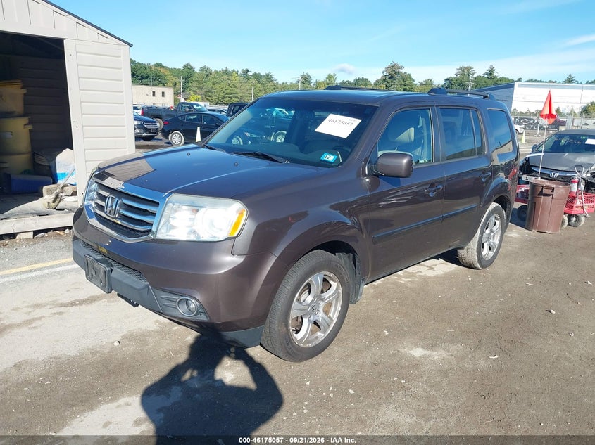 2012 HONDA PILOT auction photo 2