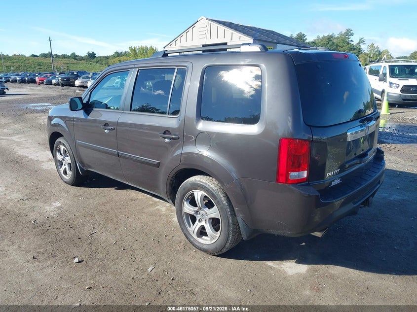2012 HONDA PILOT auction photo 3