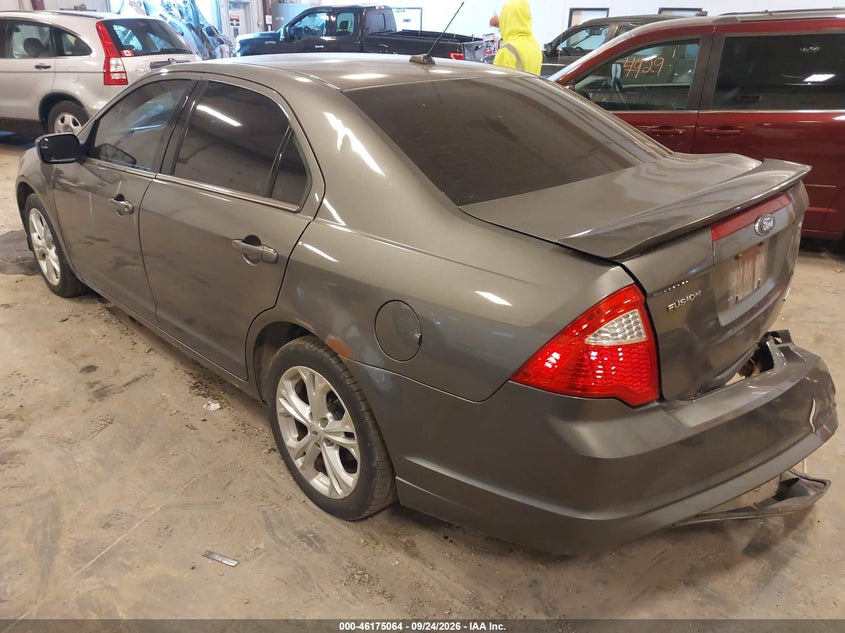 Vin: 3fahp0hg2cr445690, lot: 46674924, ford fusion se 20123