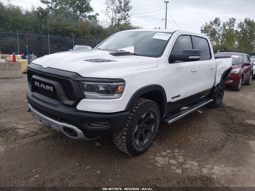 Vin: 01c6srflt9kn36925, lot: 46674936, ram 1500 rebel  4x4 5'7 box 20192