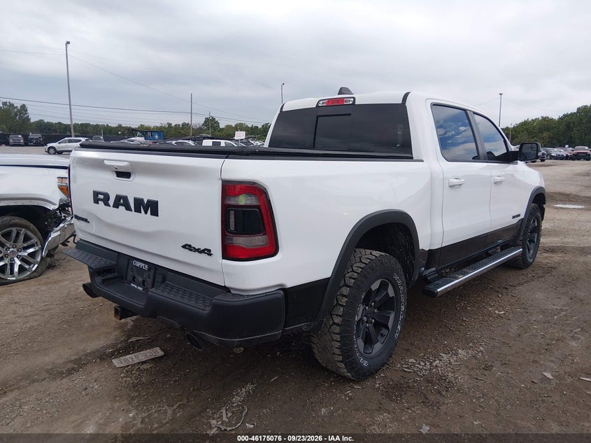 Vin: 01c6srflt9kn36925, lot: 46674936, ram 1500 rebel  4x4 5'7 box 20194