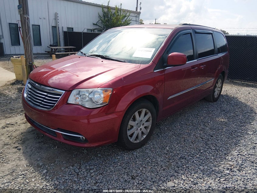 Vin: 2c4rc1bg8gr118635, lot: 46674940, chrysler town & country touring 20162