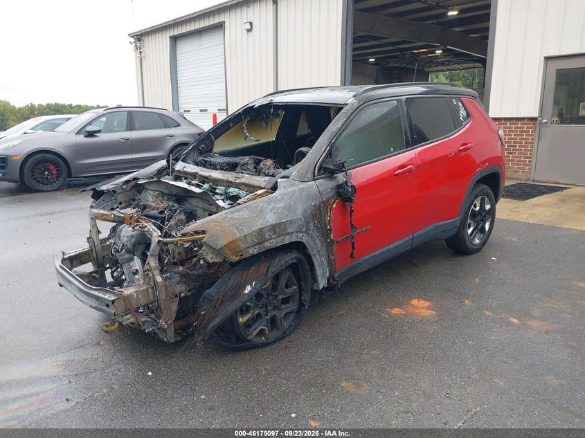 Vin: 3c4njddb7ht631140, lot: 46674957, jeep new compass trailhawk 4x4 20172