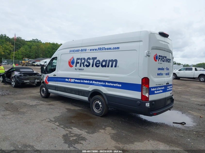 Vin: 1ftbw3x85rkb25954, lot: 46674958, ford transit-350 cargo van 20243