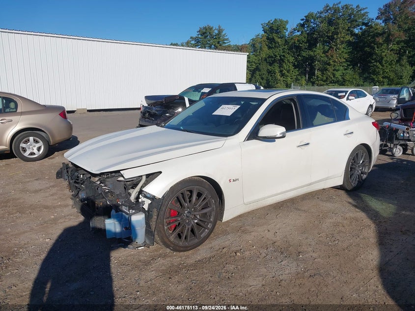 Vin: jn1fv7ar9hm871794, lot: 46674973, infiniti q50 3.0t red sport 400 20172