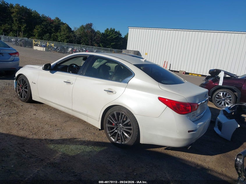 Vin: jn1fv7ar9hm871794, lot: 46674973, infiniti q50 3.0t red sport 400 20173