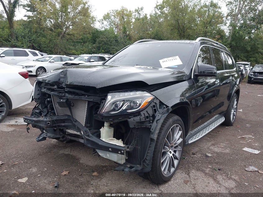 Vin: 4jgdf7de3ha829466, lot: 46674976, mercedes-benz gls 550 4matic 20172