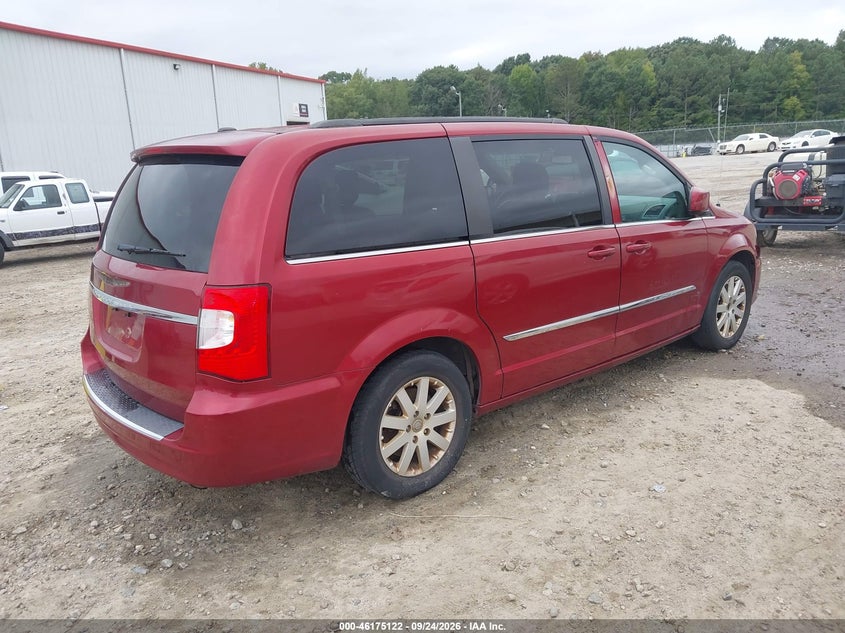 Vin: 2c4rc1bg9fr695592, lot: 46674983, chrysler town & country touring 20154