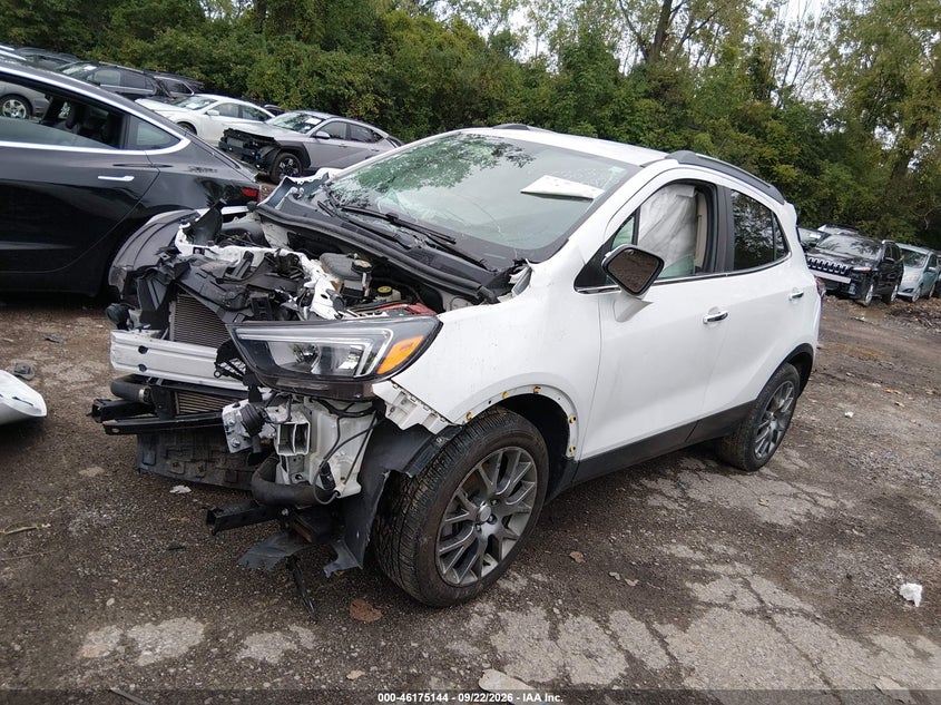 Vin: kl4cj2sb9kb850425, lot: 46675004, buick encore awd sport touring 20192