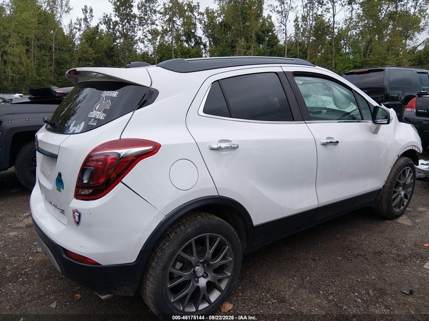 Vin: kl4cj2sb9kb850425, lot: 46675004, buick encore awd sport touring 20194