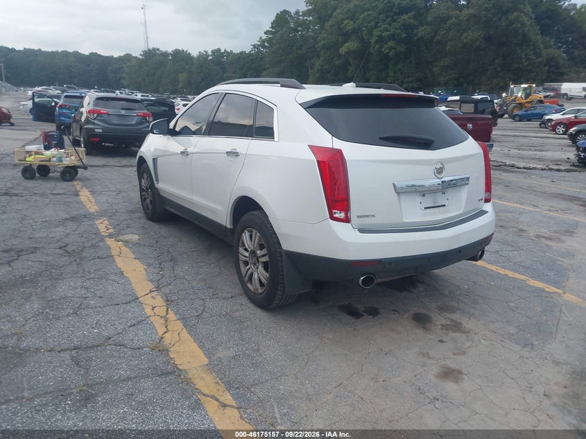 Vin: 3gyfnae35ds529747, lot: 46675017, cadillac srx standard 20133