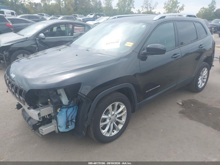 Vin: 1c4pjlcb7ld565353, lot: 46675046, jeep cherokee latitude fwd 20202
