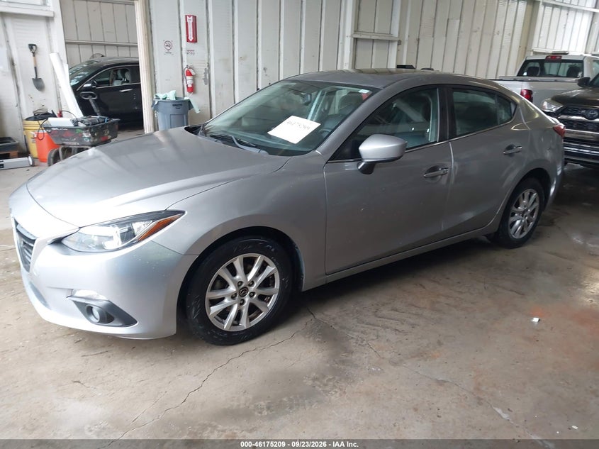 Vin: 3mzbm1x74gm304538, lot: 46675069, mazda mazda3 i grand touring 20162