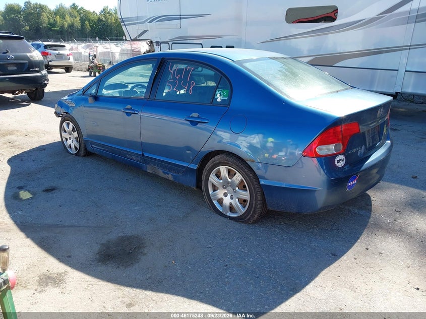 Vin: 2hgfa1f56bh545099, lot: 46675108, honda civic lx 20113