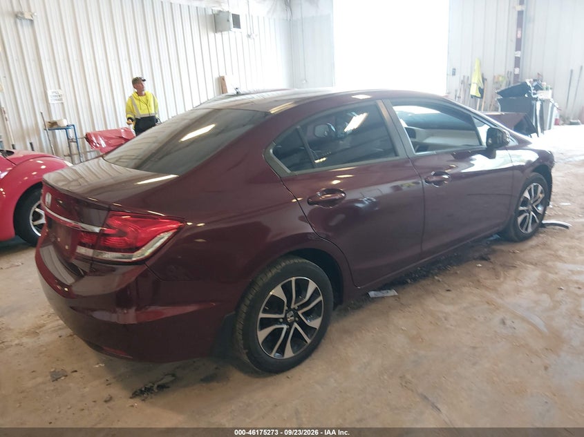 Vin: 19xfb2f86de079863, lot: 46675133, honda civic ex 20134