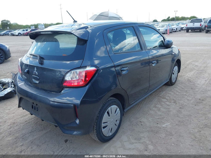 Vin: ml32auhj9rh031078, lot: 46675145, mitsubishi mirage es/le 20244