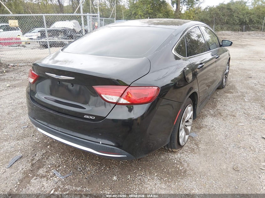 Vin: 1c3cccab8fn691879, lot: 46675150, chrysler 200 limited 20154
