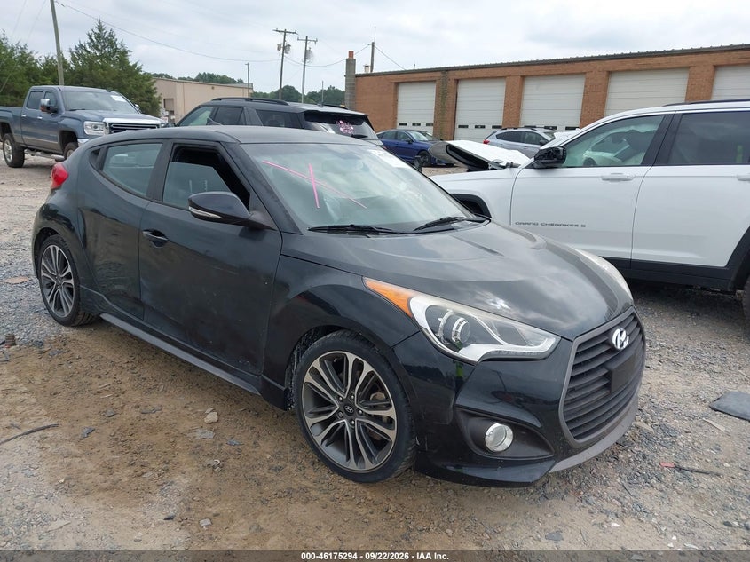 Vin: kmhtc6ae8gu302331, lot: 46675154, hyundai veloster turbo 2016 img_1
