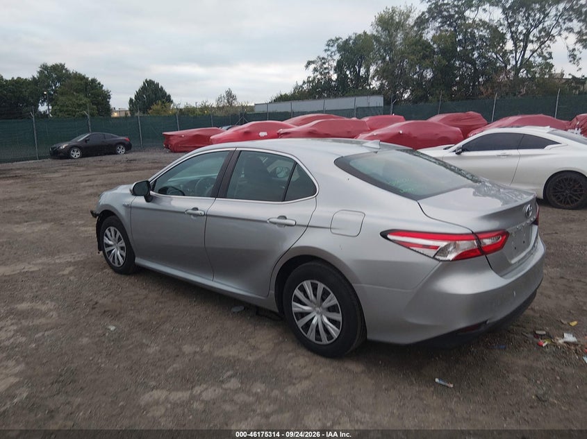 Vin: 4t1e31ak4lu529687, lot: 46675174, toyota camry le hybrid 20203