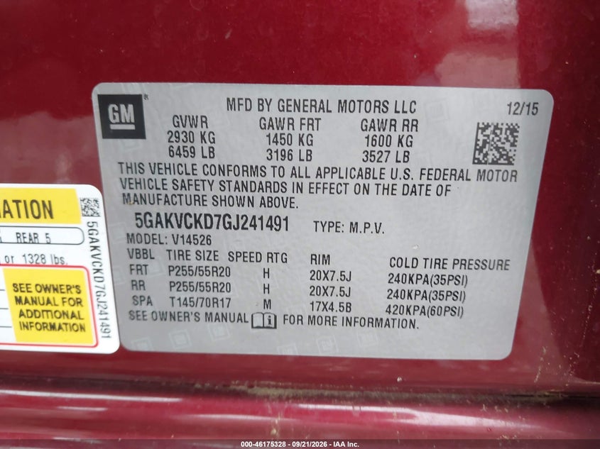 2016 BUICK ENCLAVE PREMIUM · Photo 8