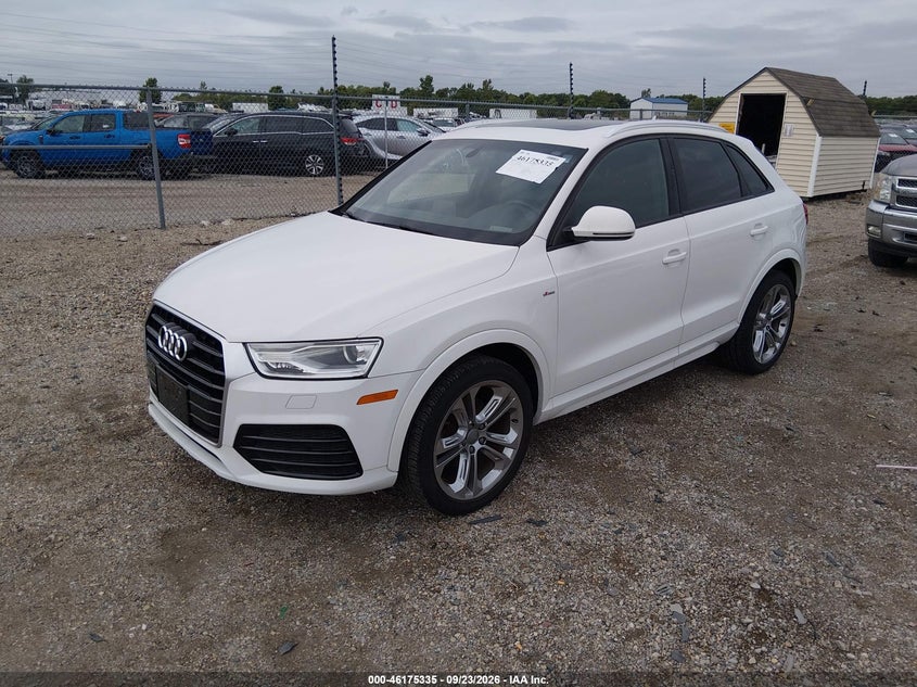 Vin: wa1bccfs8jr012608, lot: 46675196, audi q3 2.0t premium/2.0t sport premium 20182