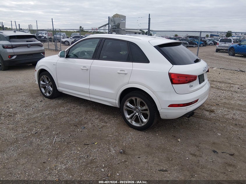 Vin: wa1bccfs8jr012608, lot: 46675196, audi q3 2.0t premium/2.0t sport premium 20183