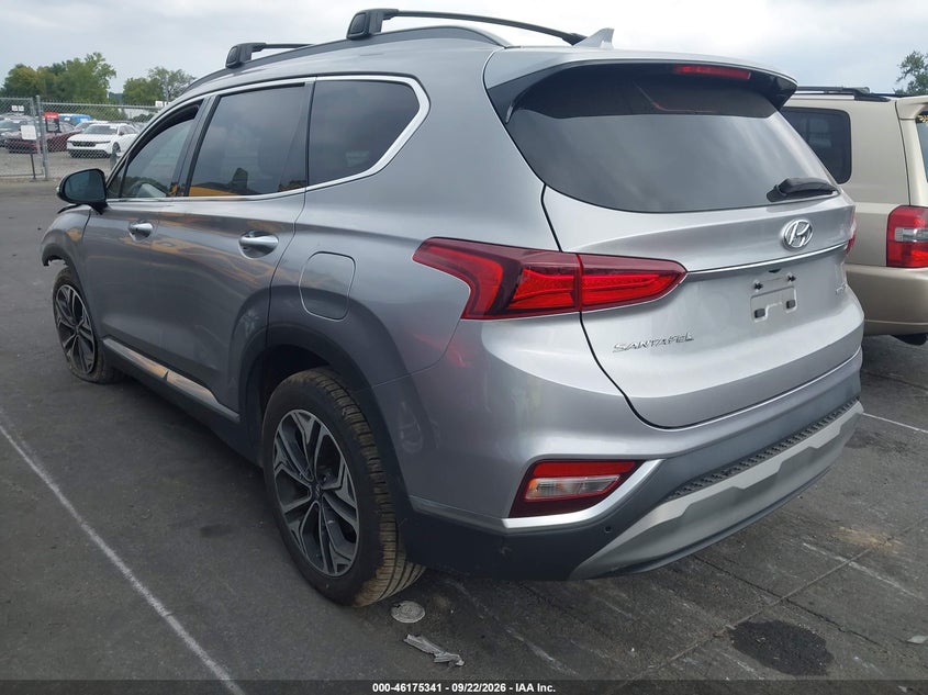 Vin: 5nms3caa4lh188213, lot: 46675201, hyundai santa fe sel 2.0t 20203