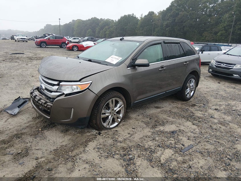 Vin: 2fmdk3kc8dba43375, lot: 46675210, ford edge limited 20132