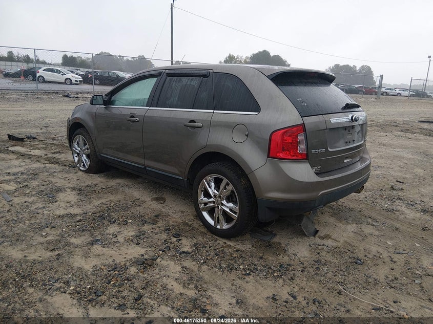 Vin: 2fmdk3kc8dba43375, lot: 46675210, ford edge limited 20133
