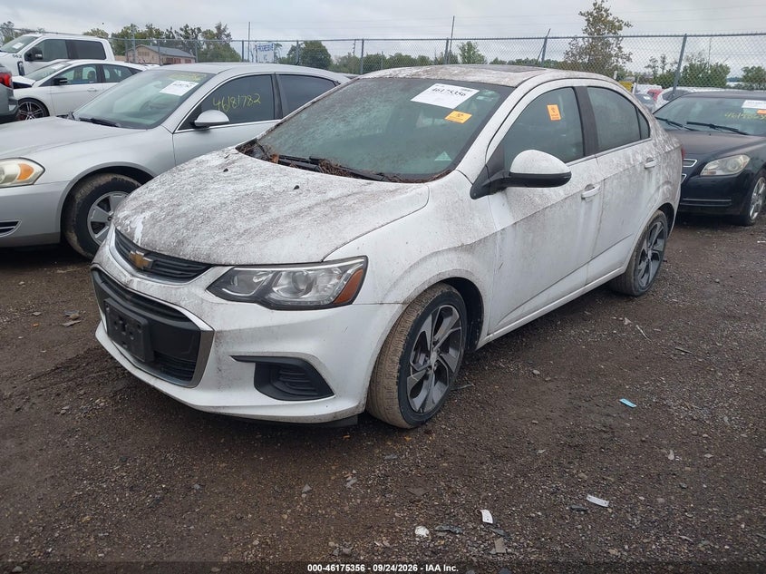 Vin: 1g1jd5sb5j4123378, lot: 46675216, chevrolet sonic lt auto 20182