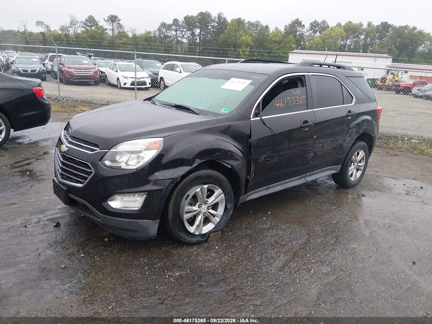 2016 Chevrolet Equinox, Левый бок, IAAI, VIN 2GNALCEK1G6254090 — фото 2