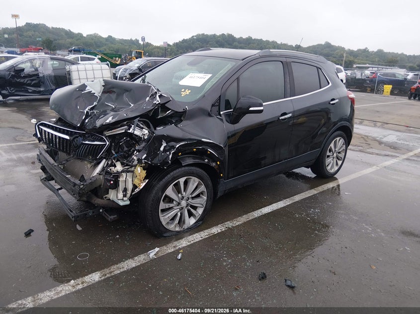 Vin: kl4cjasb3hb060749, lot: 46675264, buick encore preferred 20172