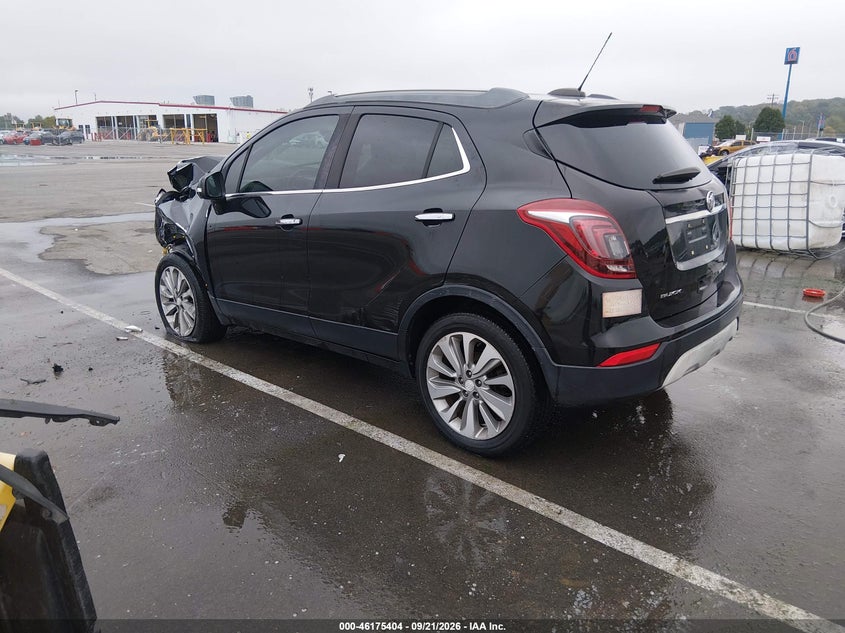 Vin: kl4cjasb3hb060749, lot: 46675264, buick encore preferred 20173